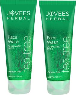 JOVEES Tea Tree  Pack 2 Face Wash