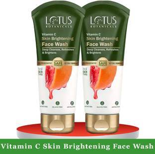 Lotus Botanicals Vitamin C Skin Brightening  ( Pack of 2 ) ( 100ml * 2 ) Face Wash