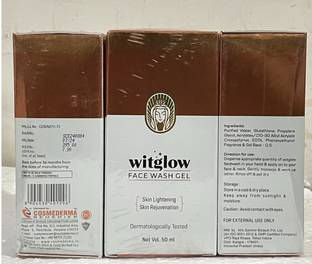 AURABLISS DermaShoap Witglow Unisex Radiant Glow Skin Whitening  Gel Face Wash