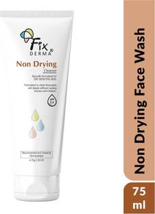 Fixderma Non Drying Cleanser, Soap-free & pH Pore-Refining, Non-irritating skin cleanser Face Wash