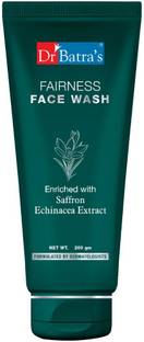 Dr Batra's Fairness  Sulphate,Silicone & Soap Free Enriched With Saffron & Echinacea Extract - 200 gm Face Wash