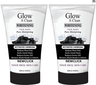 NewClick Glow and Clean Green Acen – Whitening  to Reduce Acne, Blemishes & Dark Spots | Face Wash
