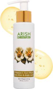 ARISH BIO-NATURAL VITAMIN C FACE WASH WITH KIWI AND KOJIC ACID Face Wash