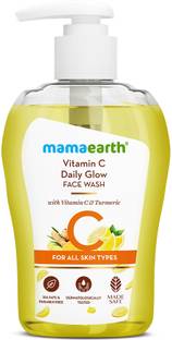 Mamaearth Vitamin C  for Skin Glow & Illumination With Turmeric Face Wash