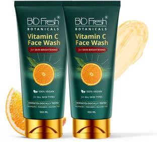 Biofresh Vitamin C  with Powerful Cleanser, For Skin Brightening, Pigmentation, Face Wash