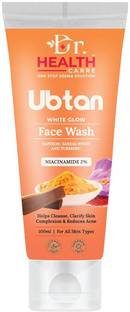 DrHealthCarre Ubtan White Glow  for Women & Men - Natural  with Sandalwood, Turmeric & Saffron Face Wash