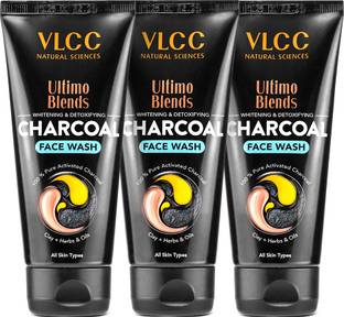 VLCC Ultimo Blends Charcoal  (Pack of 3) Face Wash