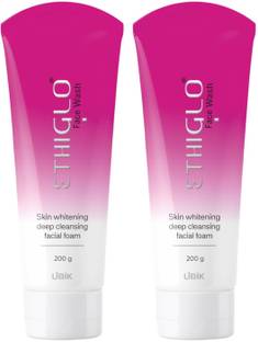 ETHIGLO Skin Lightening  with Kojic Acid, Niacinamide & Vitamin C Face Wash