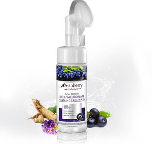 ASTABERRY Indulge Acai Berry For Skin Renew - Sulphate & Paraben Free Foaming Face Wash