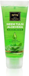 Near to Nature Neem Tulsi Aloevera  For Remove Pimple | Acne | Prevent Pigmetation ( All Day Use) Face Wash
