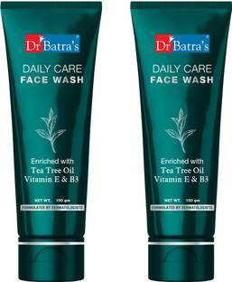 Dr Batra's TEA TREE FACE WASH – 100 GM (Pack of 2) Face Wash