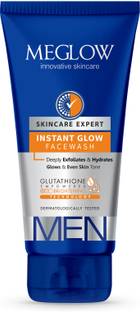meglow Instant Glow Facewash For Daily Use with Vitamin E For Healthier & Brighter Skin Face Wash