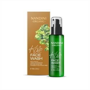 Nandini Organic Kale Facewash, regulates unwanted oil & Retains Moisture Face Wash