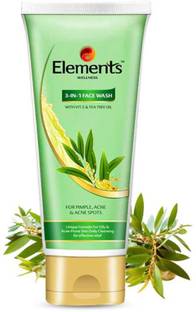 Element elements wellness 3 in 1 (Unique Formula For Oily & Acne Prone Skin)Pack of 2 Face Wash