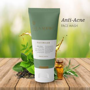 glamroot Anti Acne facewash with Neem oil, Tea tree oil, Salicylic acid, Guar Gum Face Wash