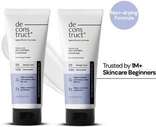 deconstruct Oil Control Face wash 0.5% Salicylic Acid| For Oily & Acne Prone Skin Face Wash