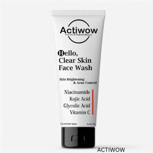 ACTIWOW Hello  for Clear and Glowing Complexion Face Wash