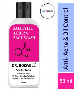 Dr.bozwell Salicylic Acid 2%  | For Acne & Oil Control |Suitable to All Skin Types Face Wash