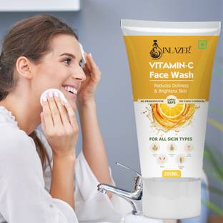 inlazer Vitamine C  For Healthy & Hydrated' Keeps Skin Healthy' Men Women Face Wash