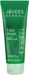 JOVEES Herbal Neem  For All Skin Types – Natural Cleanser for Acne and Pimples – 120 ML Face Wash