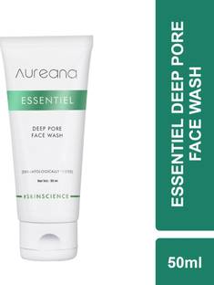 Aureana Essentiel Deep Pore  - Detoxifies skin, Controls Sebum production, diminish blemish -No Sulphate,No Paraben - 50 ml Face Wash