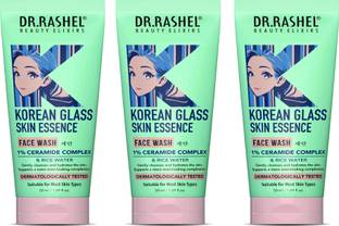 DR.RASHEL Korean Face wash with 1% ceramide and rice water for Glass skin Face Wash