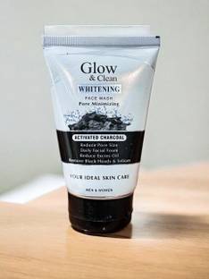 Glow & Clean Glow and Clean Charcoal  | Deep Cleansing & Oil Control Formula Face Wash