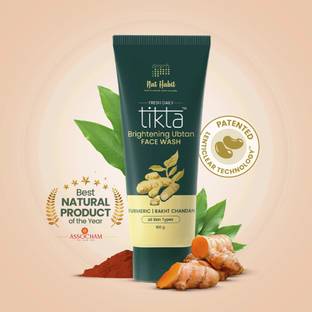 Nat Habit Ubtan  for Women & Men | Natural Face wash for Clear Glowing Skin Face Wash