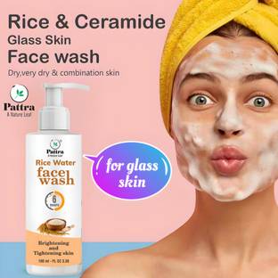 Pattra Rice Facewash For Skin Soft And Glowing Whiteing,Brightening Anti Ageing Face Wash