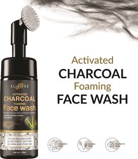ELIBLISS Skin Purifying & Deep Detox Activated Charcoal  All Skin Type Face Wash