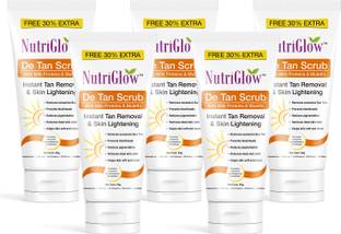 NutriGlow De-tan scrub face pack Scrub
