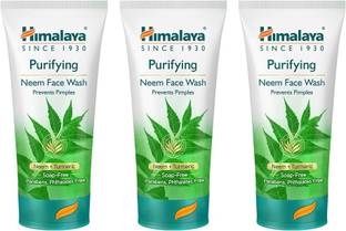 HIMALAYA neem face wash pack of 3  Face Wash