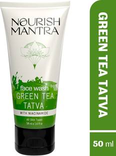 Nourish Mantra Green Tea Cleanser For Removing Dead Skin & Glowing Skin Face Wash