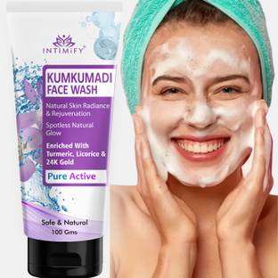 INTIMIFY Kumkumadi  For Natural Skin Brightening Fights Acne & Reduces Dark Spots Face Wash