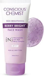 Conscious Chemist Niacinamide  | Pore Refining | All Skin Types | Blueberry Extract Face Wash