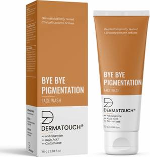 Dermatouch Bye Bye Pigmentation  Niacinamide, Kojic Acid, & Glutathione Face Wash