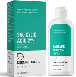 Dermatouch Salicylic Acid 2%  | For Acne & Oil Control |Suitable to All Skin Types Face Wash