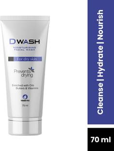 DWash Moisturizing  with Rich Creamy Formula for Hydration Face Wash
