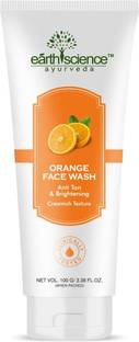 Earth Science Ayurveda Orange Extract  for Tan Removal Men & Women Face Wash