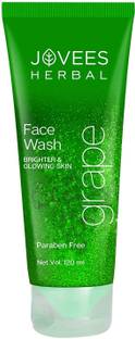 JOVEES Herbal Grape Fairness  | For Dull Skin | Paraben & Alcohol Free Face Wash