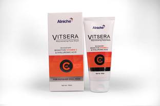 Alniche Vitsera Rejuvenating Facewash - Unleashing the Power of Bioactive Vitamin C for Multi-Glow Effect on Fatigued Dull Skin Face Wash