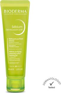 BIODERMA Sebium Gel Moussant Actif Intense Purifying Cleansing Foaming Gel,  Face Wash