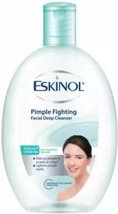ESKINOL Pimple Fighting Facial Deep Cleanser, 225 ml Face Wash
