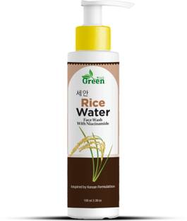 Nivij Green Korean Rice Water Pore Cleansing  with Niacinamide Face Wash