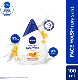 NIVEA Milk Delights Honey  Face Wash