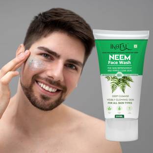 IKOTAL Neem Facewash For Men & Women Skin Rejuvenating |For Acne & Pimple Free Skin Face Wash