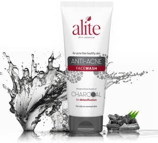 alite Anti-Acne  with Black Charcoal Beads Oil Control & Super Detox Face Wash