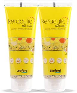 Leeford Keracylic Salicylic Acid  with Beads | Cleanses, Exfoliates & Brightens Face Wash