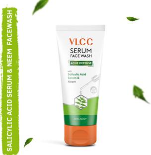 VLCC Serum Facewash with Salicylic Acid Serum & Neem to Prevent Acne |Kills 99% germs Face Wash