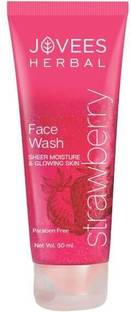 Jovees Herbal Strawberry  Face Wash